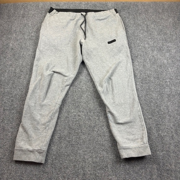 FLAG NOR FAIL Men’s Grey Jogger Sweatpants size: Large - Picture 2 of 8